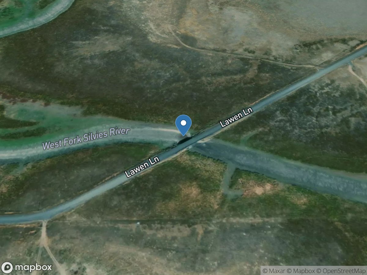 West Fork Silvies River above Lawen Lane Brdg near Lawen, OR location