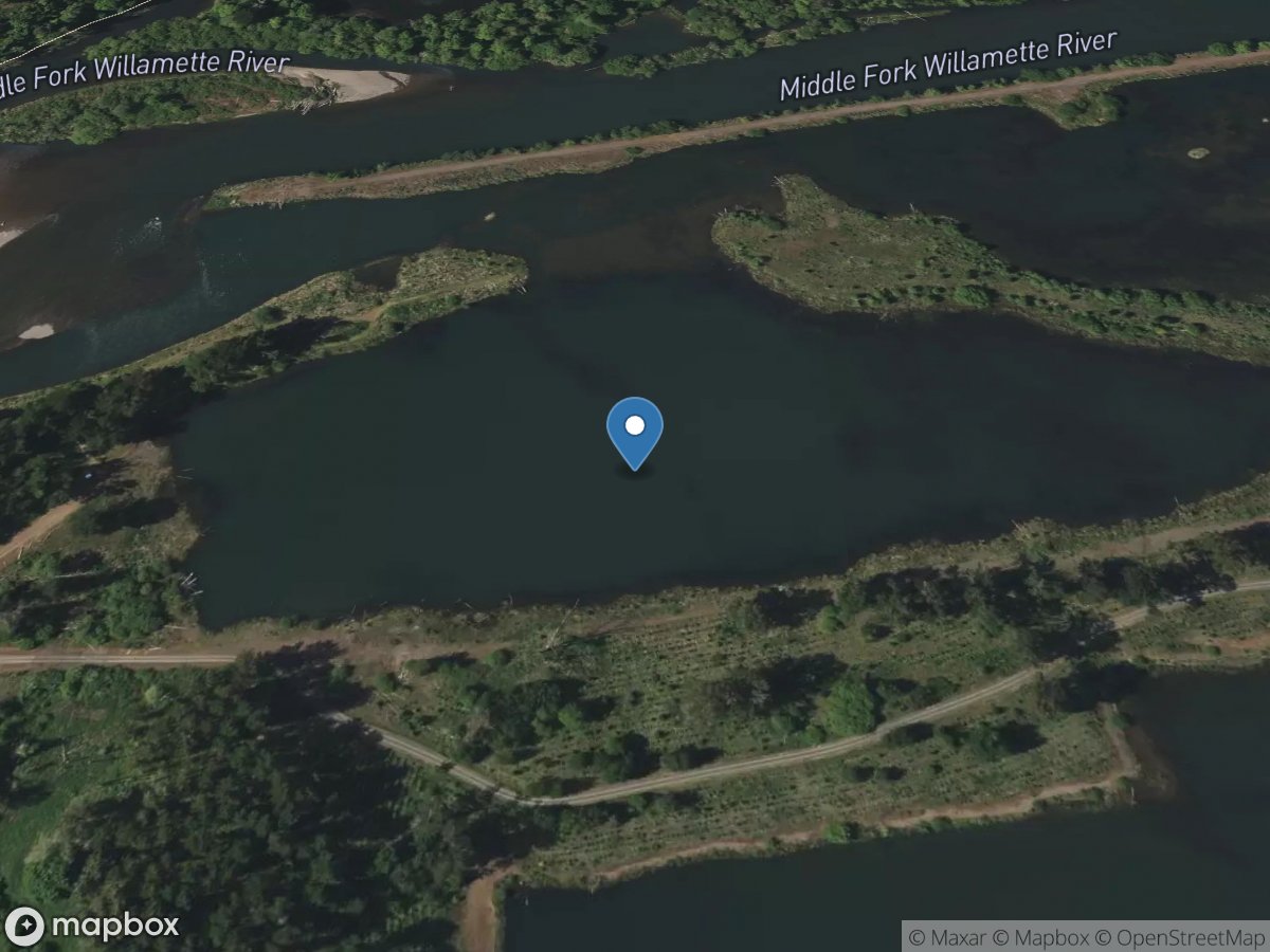 MF Willamette River Alcove, South Pond at Will Conf Pres location