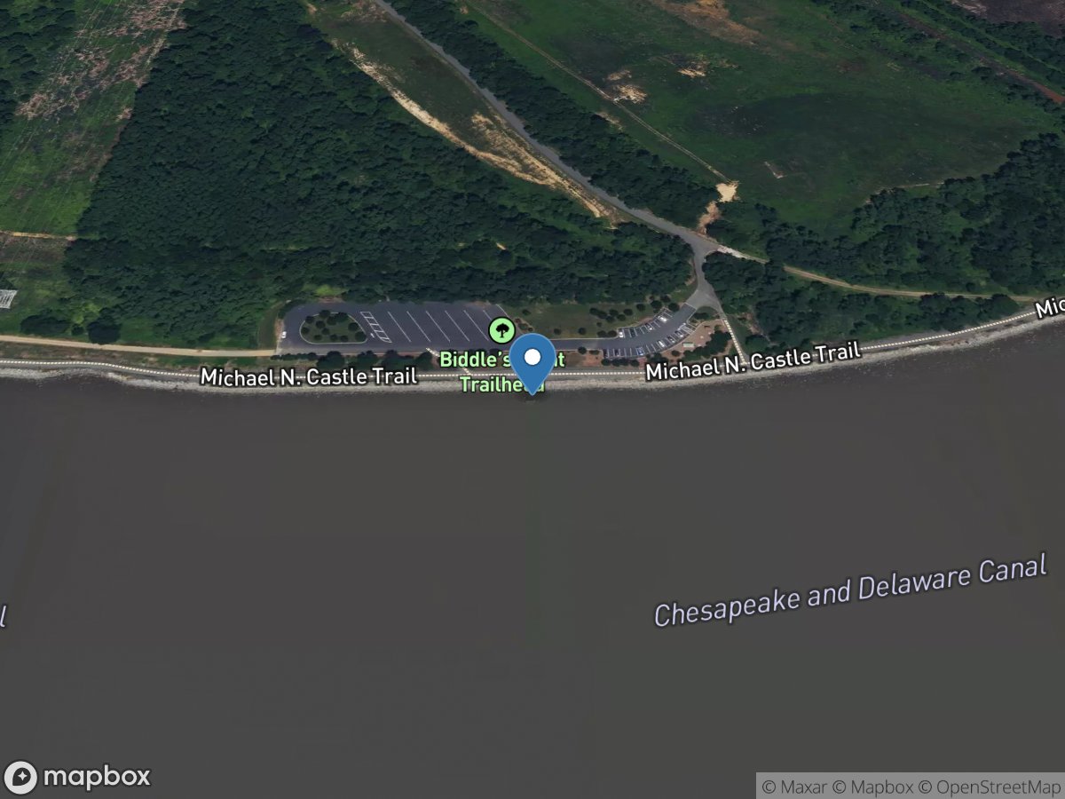 C and D Canal near Delaware City, DE location