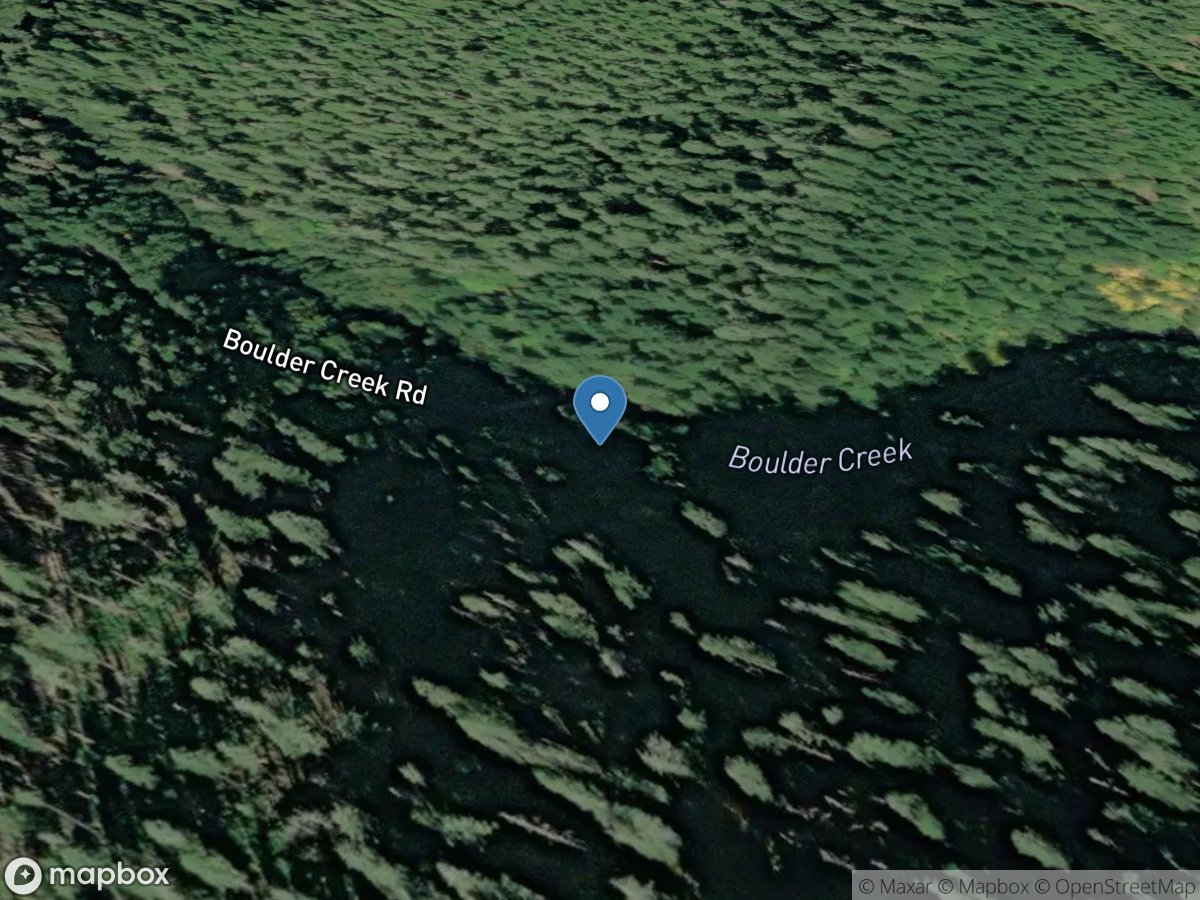 Boulder Creek near Cascadia, OR location