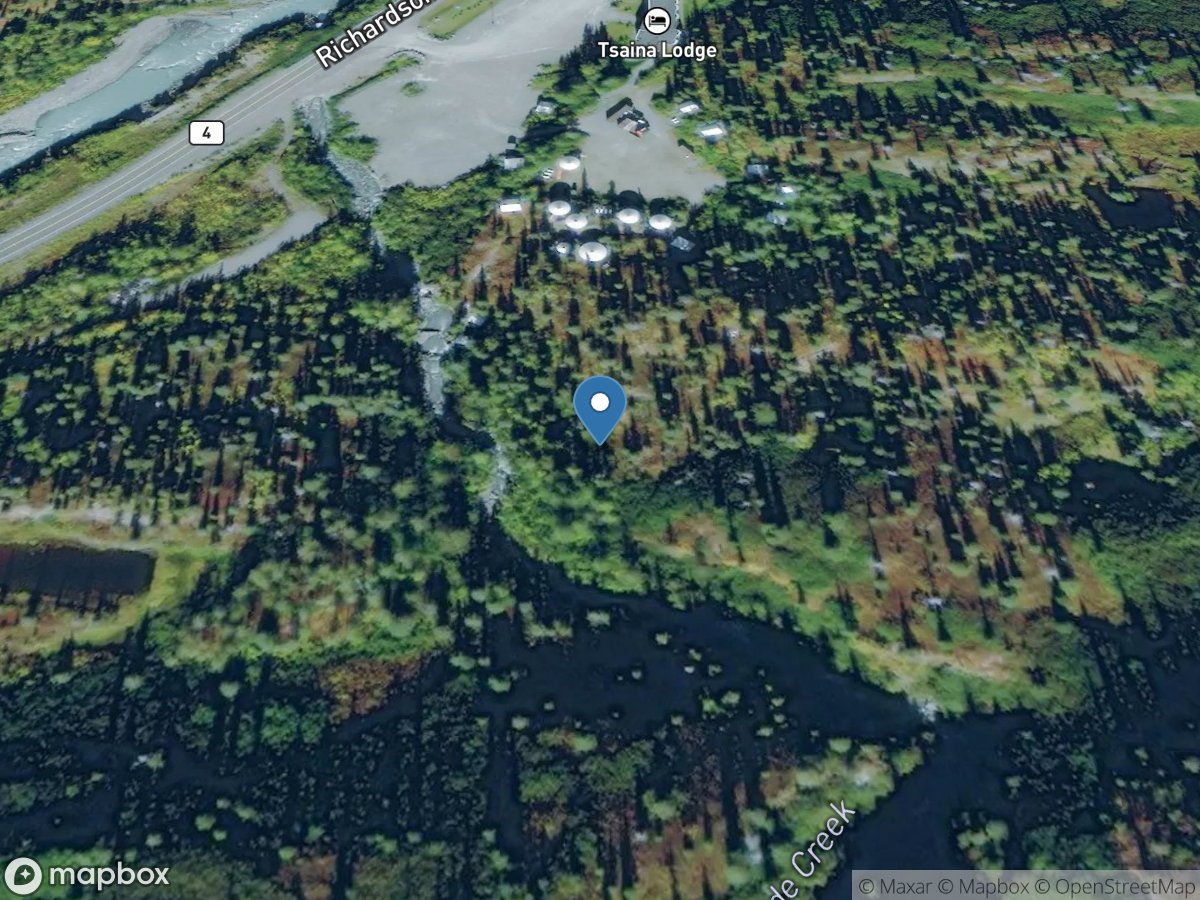 Cascade Creek near Valdez AK location