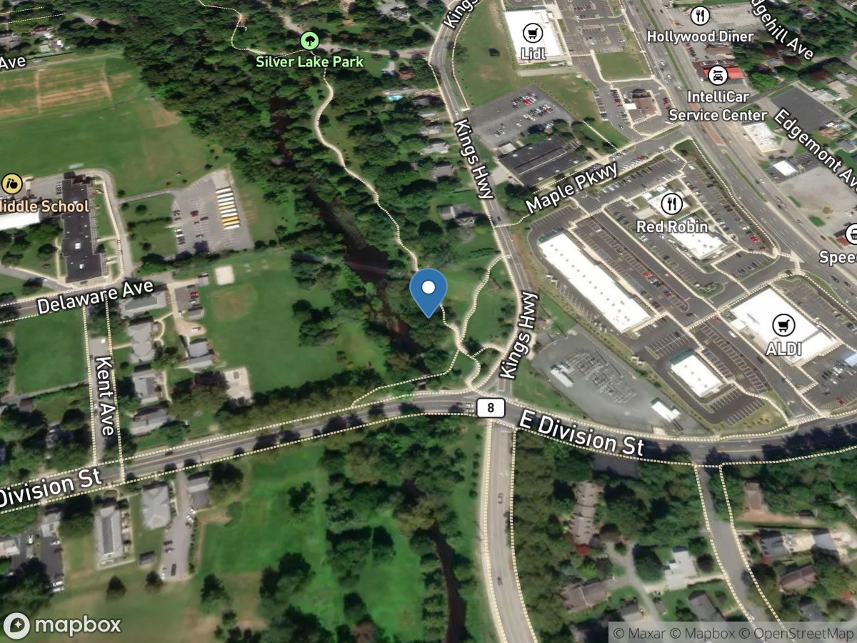 ST Jones River at Dover, DE location