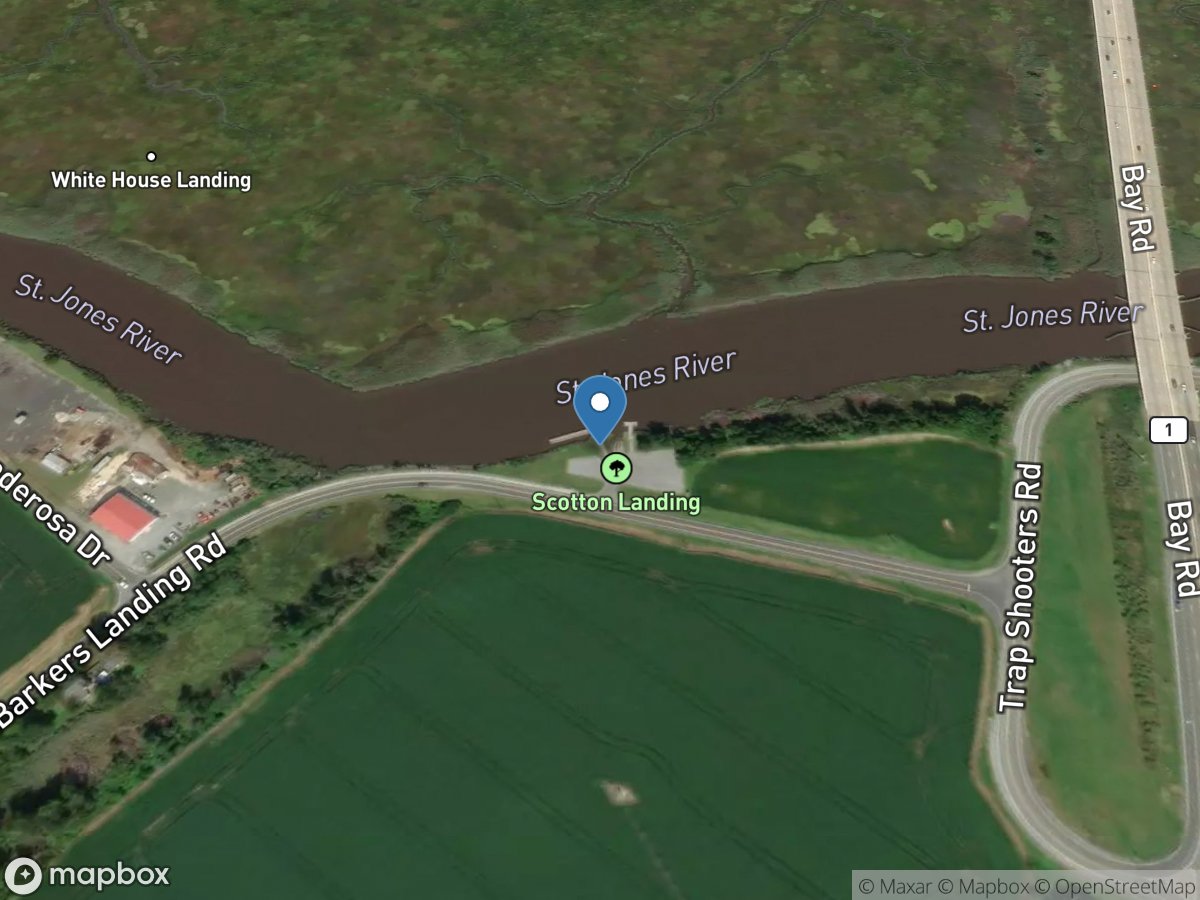 ST Jones River near Magnolia, DE location