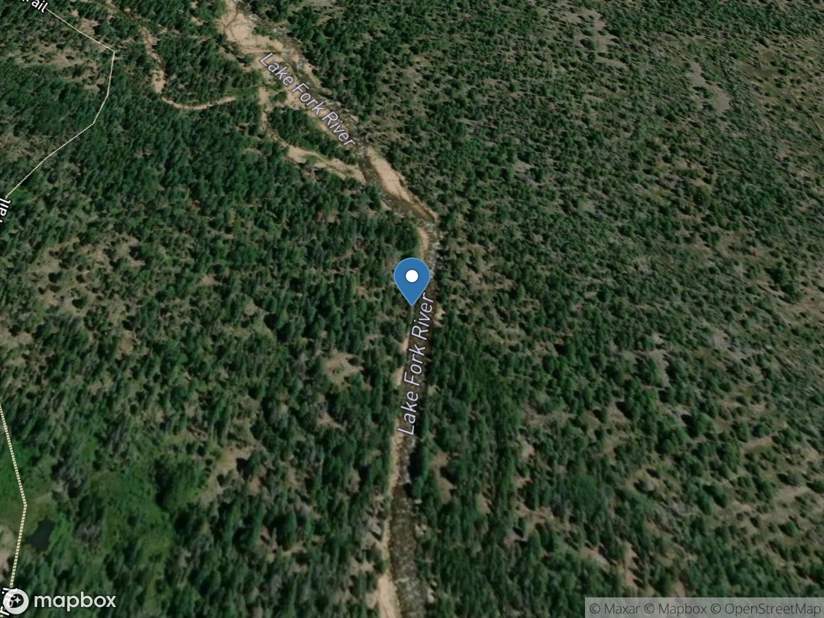 Lake Fork River above Moon Lake, near Mountain Home, UT location