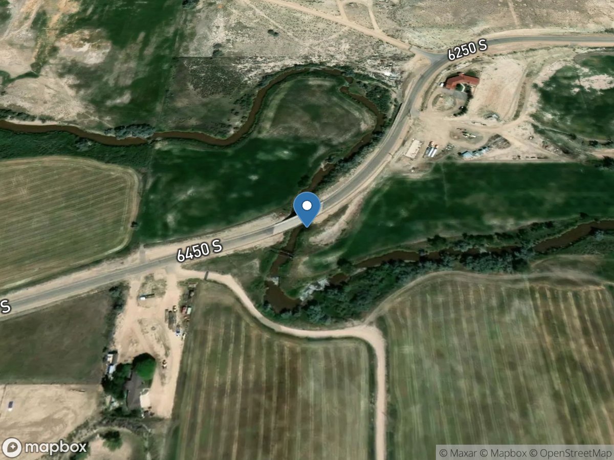 Lake Fork River near Myton, UT location