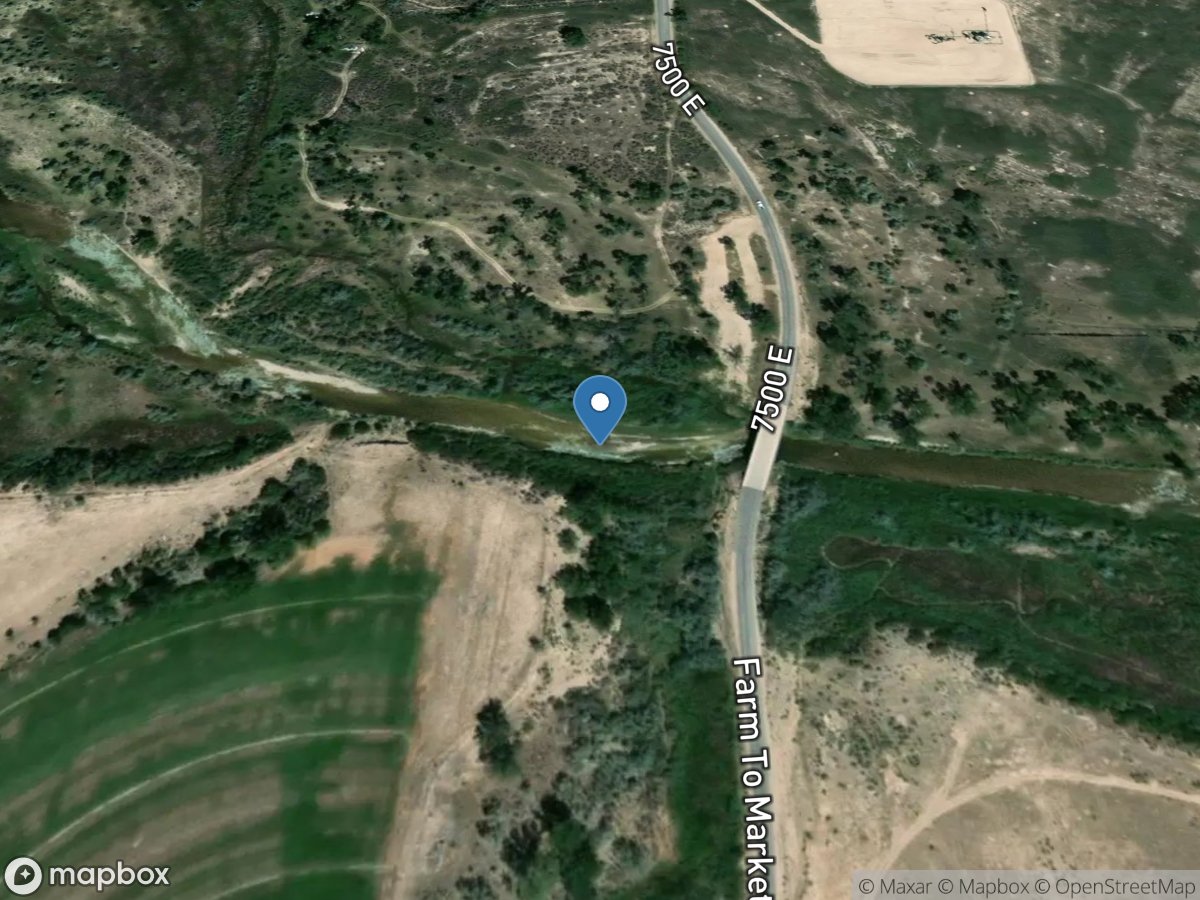 Duchesne Riv above Uinta Riv, near Randlett, UT location