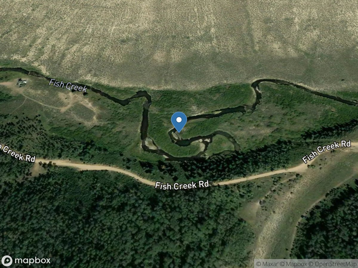 Fish Creek above Reservoir, near Scofield, UT location