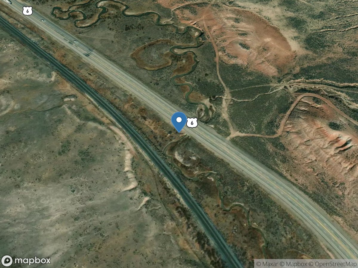 White River below Tabbyune Crk near Soldier Summit, UT location