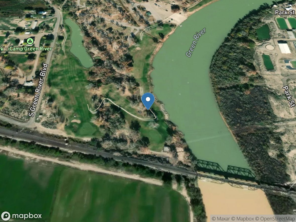 Green River at Green River, UT location