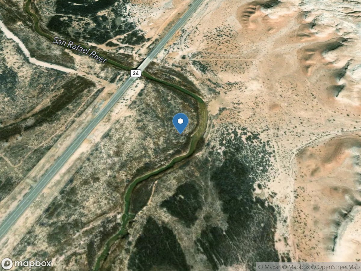 San Rafael River near Green River, UT location