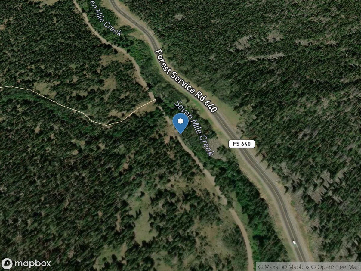 Seven Mile Creek near Fish Lake, UT location