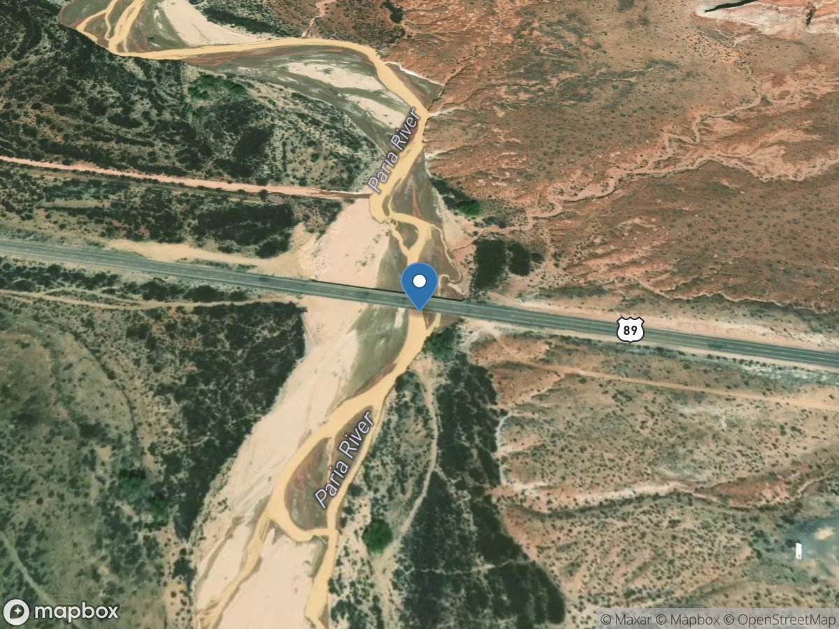 Paria River 2 near Kanab, Utah location