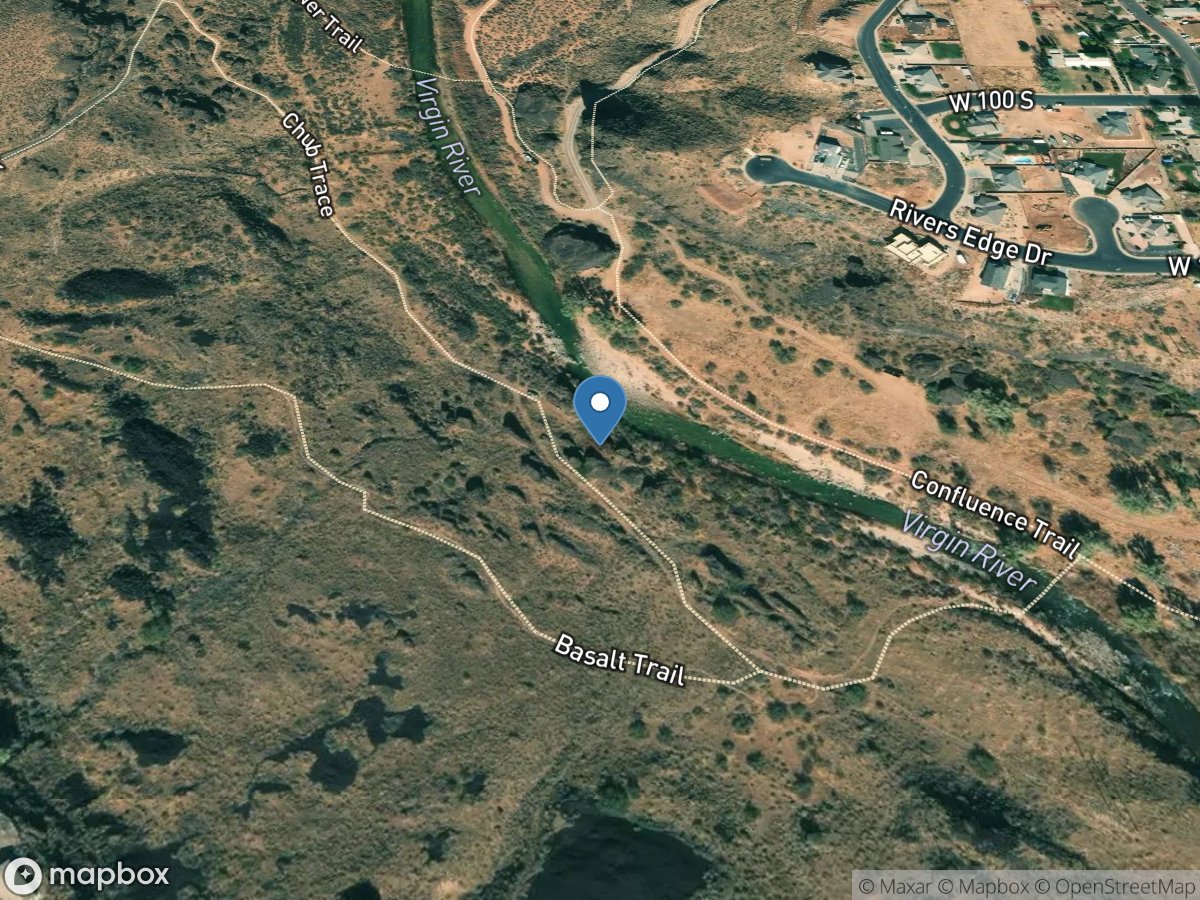 Virgin River above LA Verkin Creek near LA Verkin, UT location