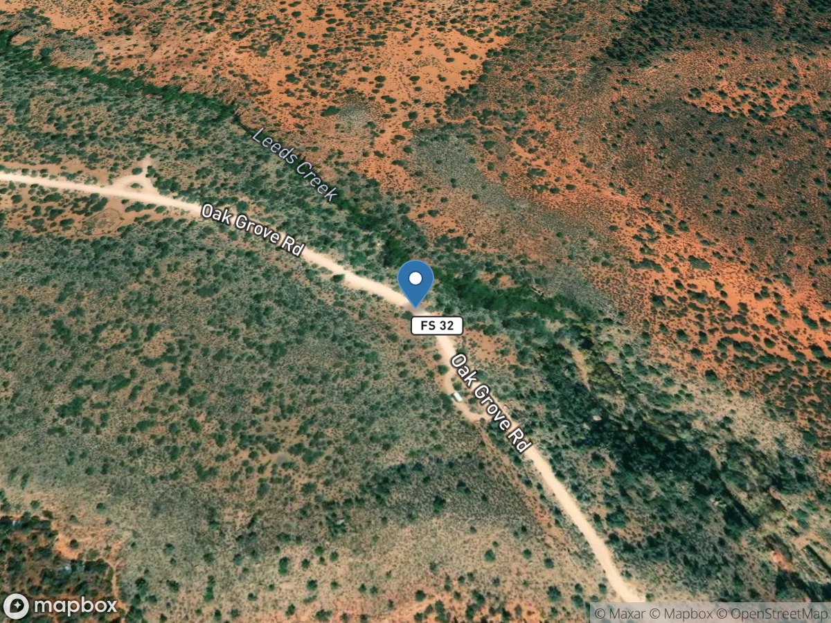 Leeds Creek near Leeds, UT location