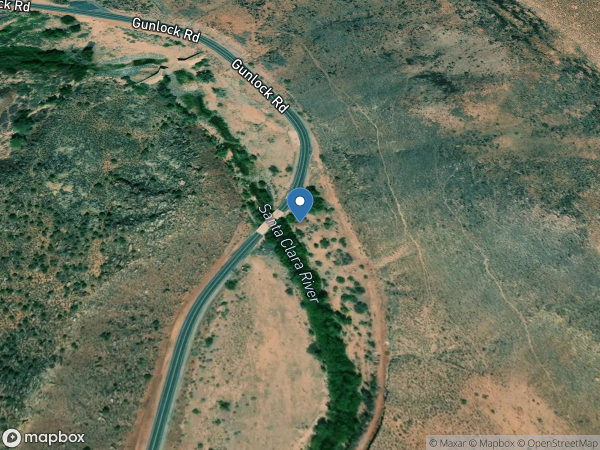 Santa Clara Riv below Winsor DAM, near Santa Clara, UT location