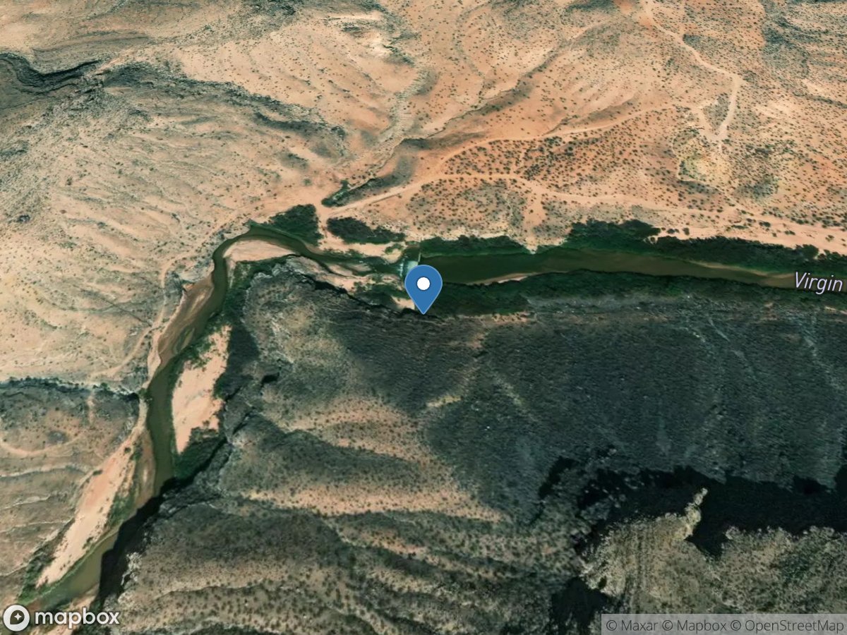 Virgin River near St. George, UT location