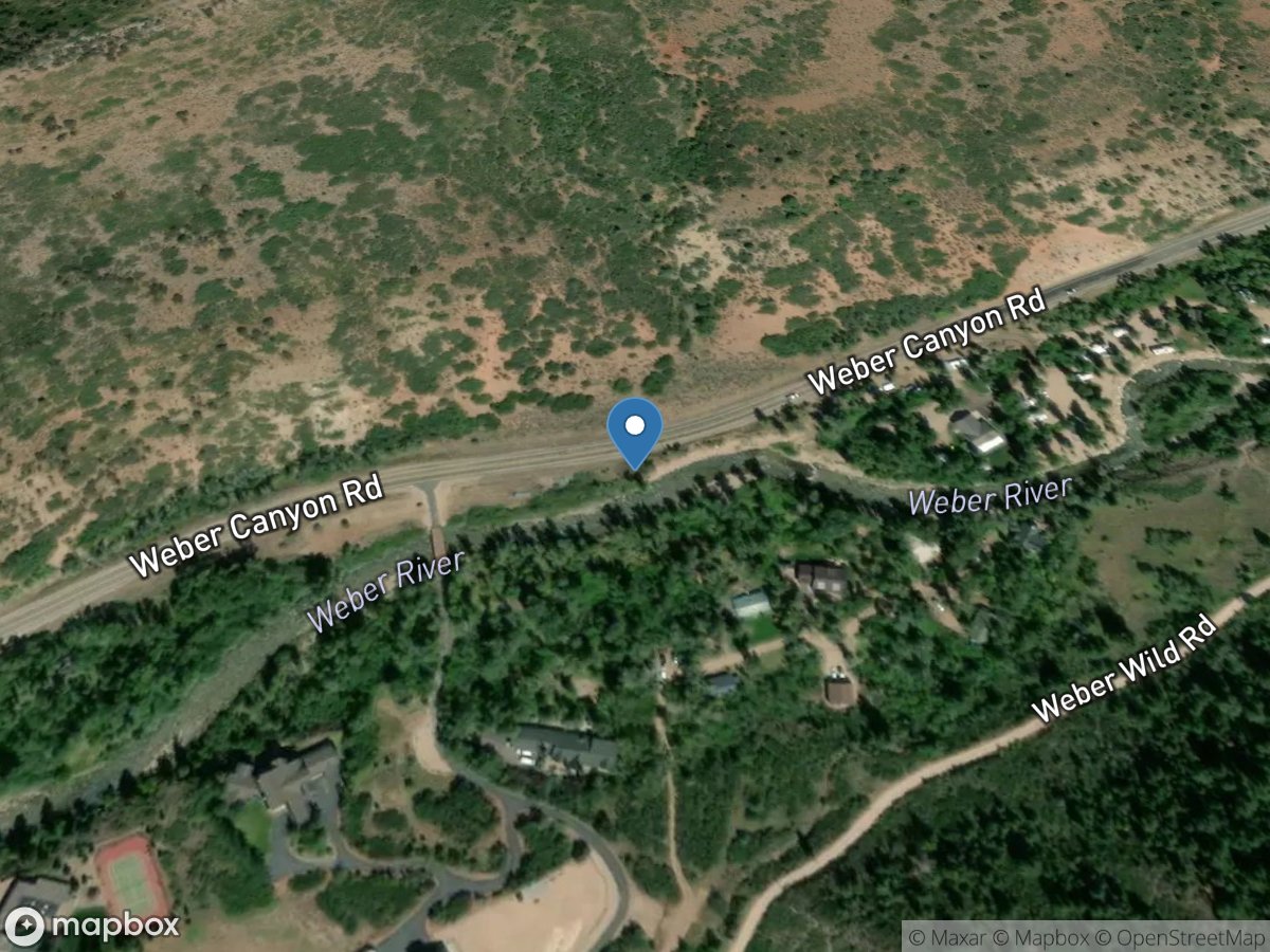 Weber River near Oakley, UT location