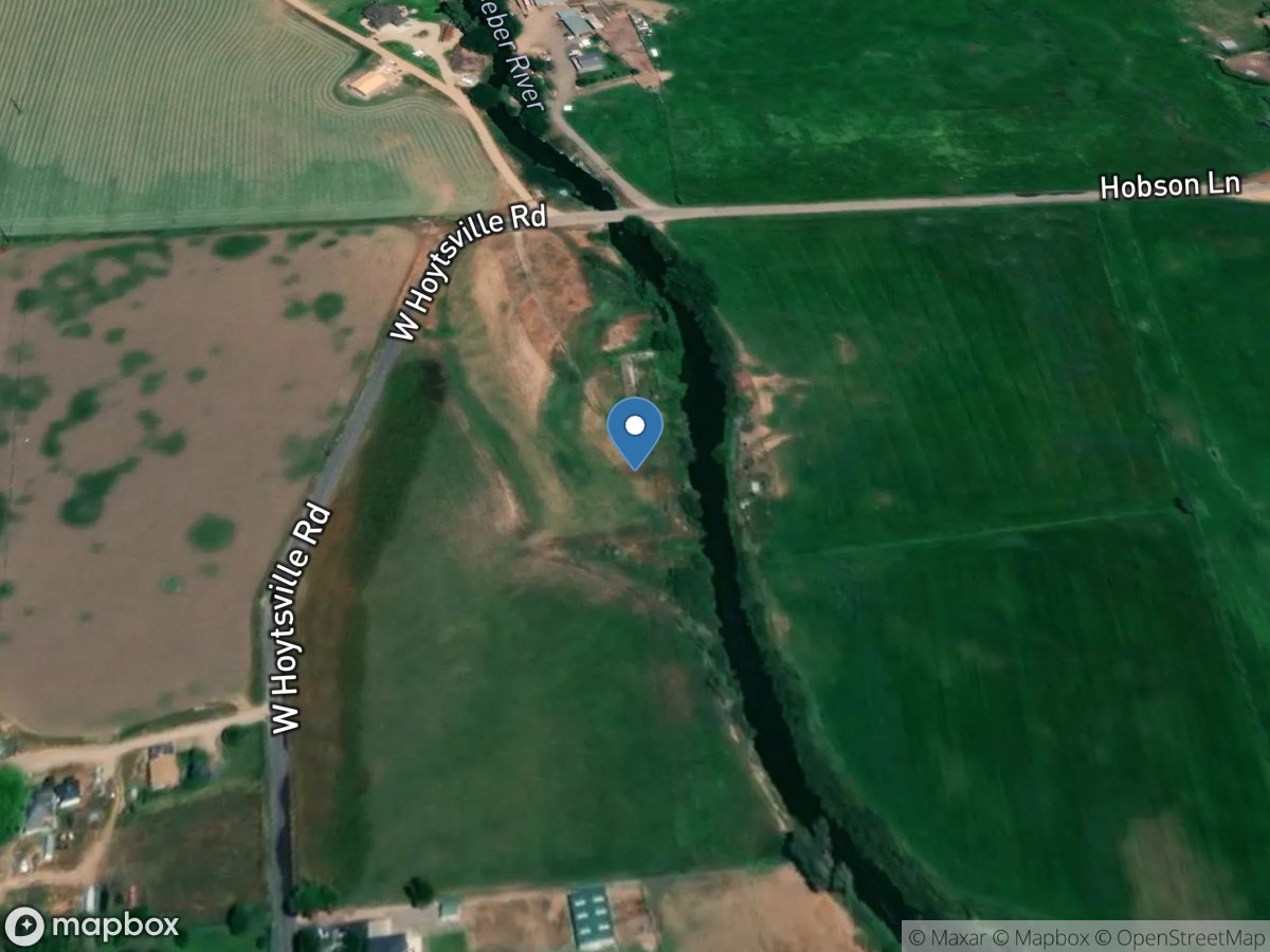 Weber River near Coalville, UT location