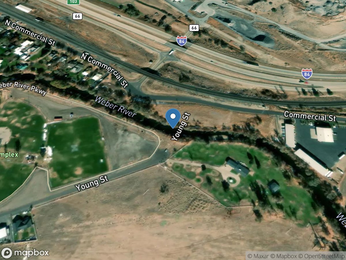 Weber River at Morgan, Utah location