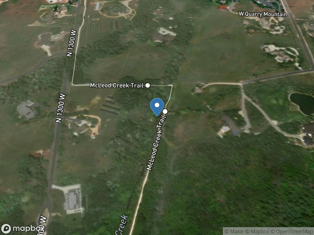 McLeod Creek near Park City, UT location