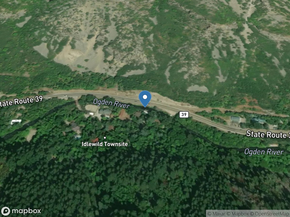 OGDEN RIVER Below PINEVIEW Reservoir Near HUNTSVILLE, UT location