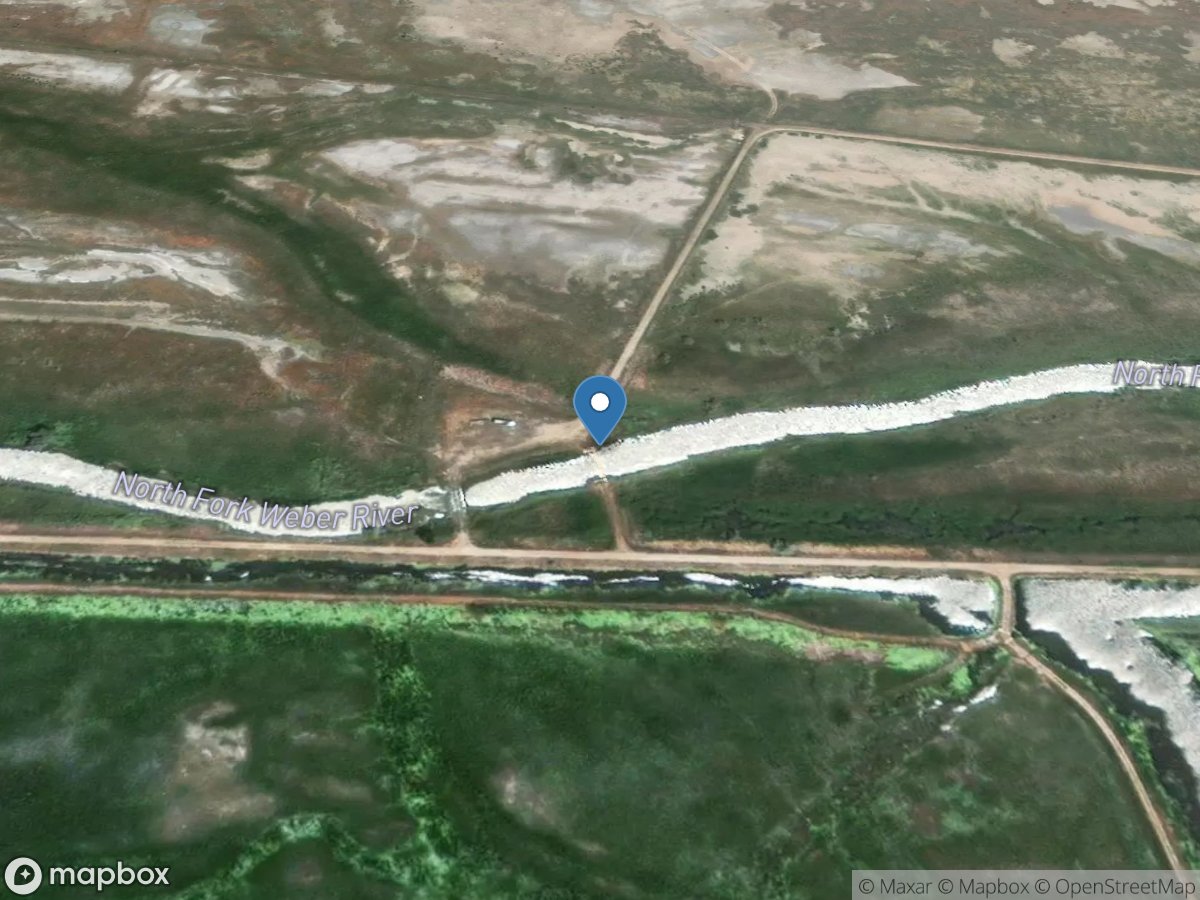 North Fork Weber River near Hooper, Utah location