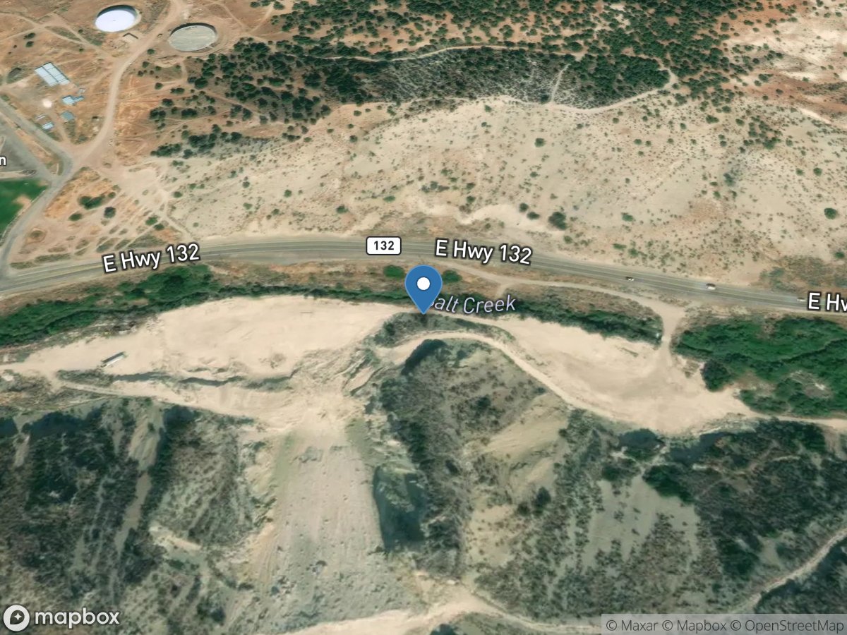 Salt Creek at Nephi, UT location