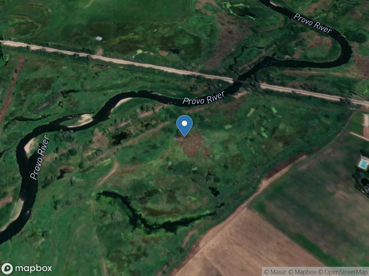 Provo River near Charleston, UT location