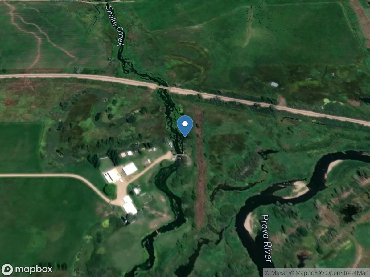 Snake Creek near Charleston, UT location