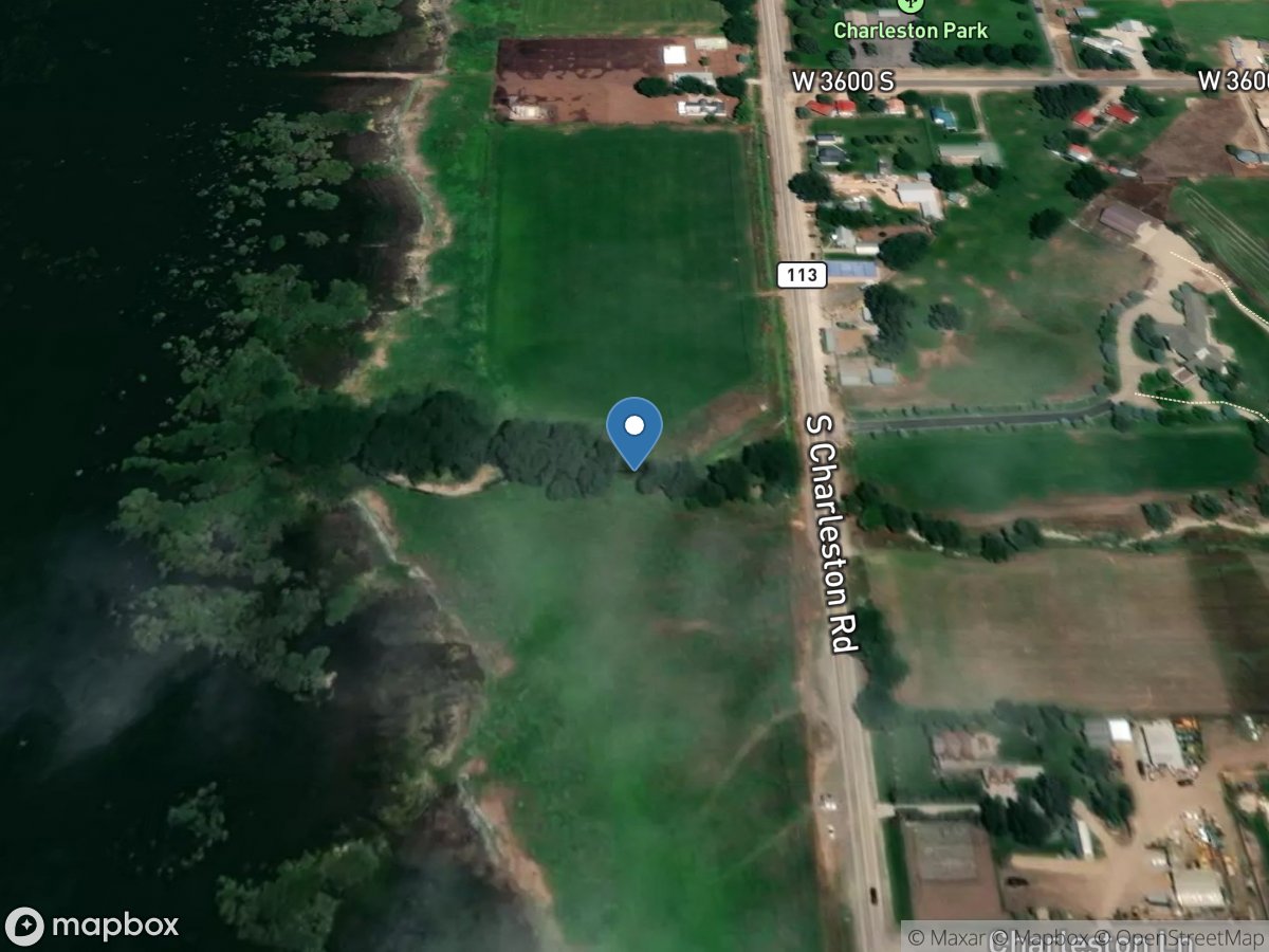 Daniels Creek at Charleston, UT location