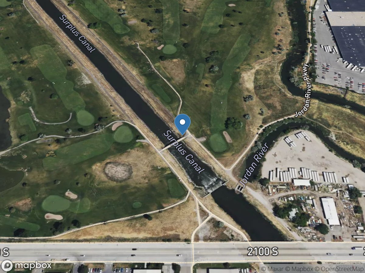 Surplus Canal @ Salt Lake City, UT location