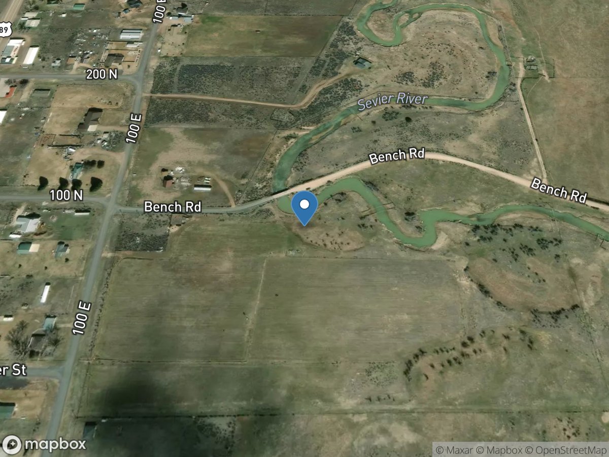 Sevier River at Hatch, UT location