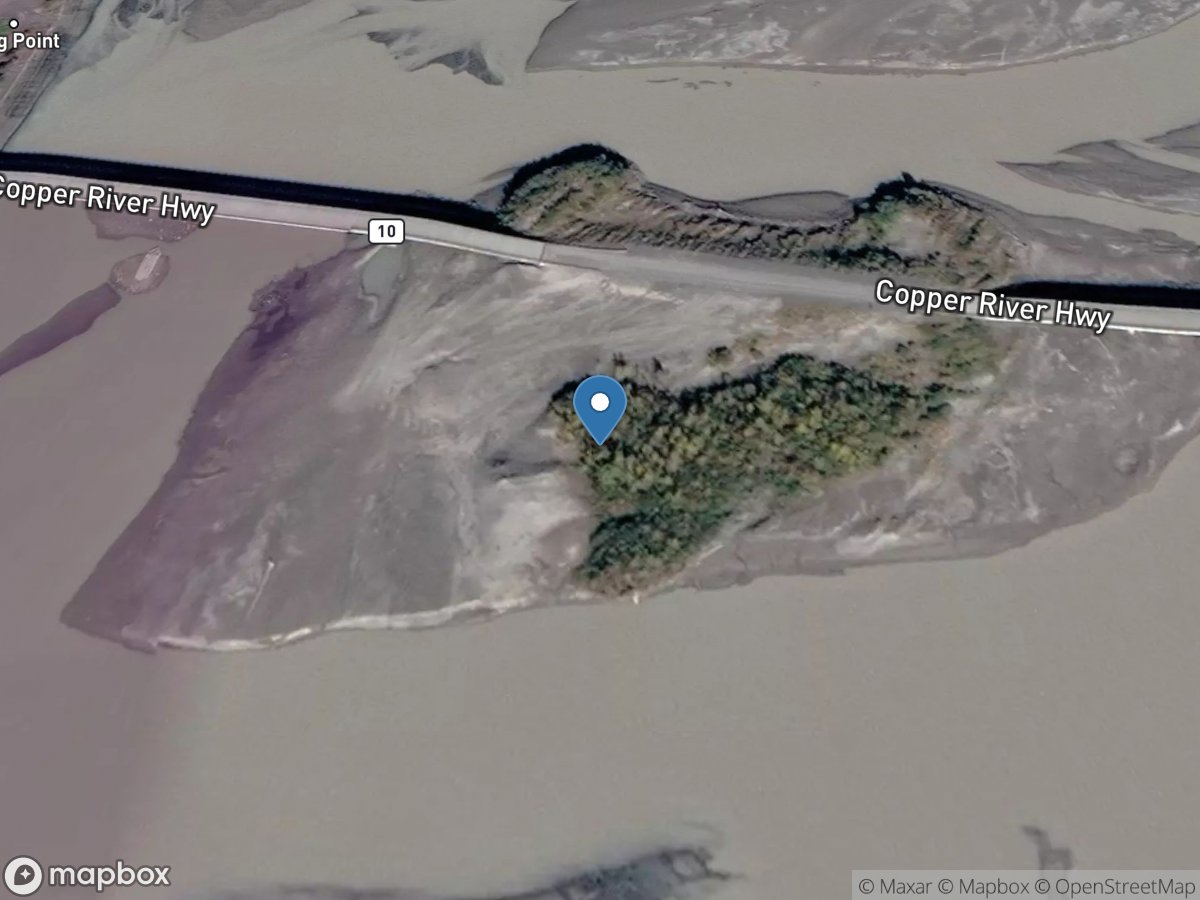 Copper River Di at Bridge 1187 near Cordova AK location