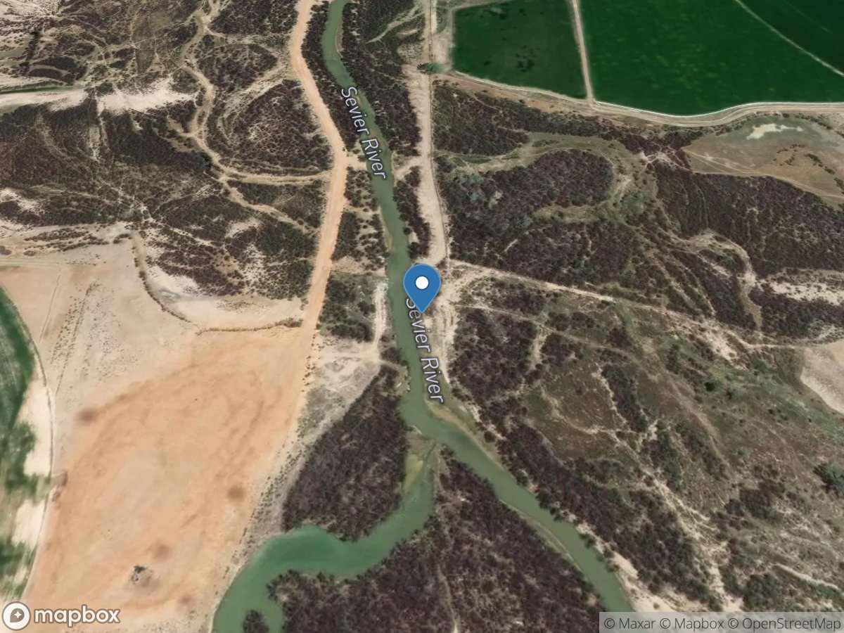 Sevier Riv below San Pitch Riv near Gunnison, UT location