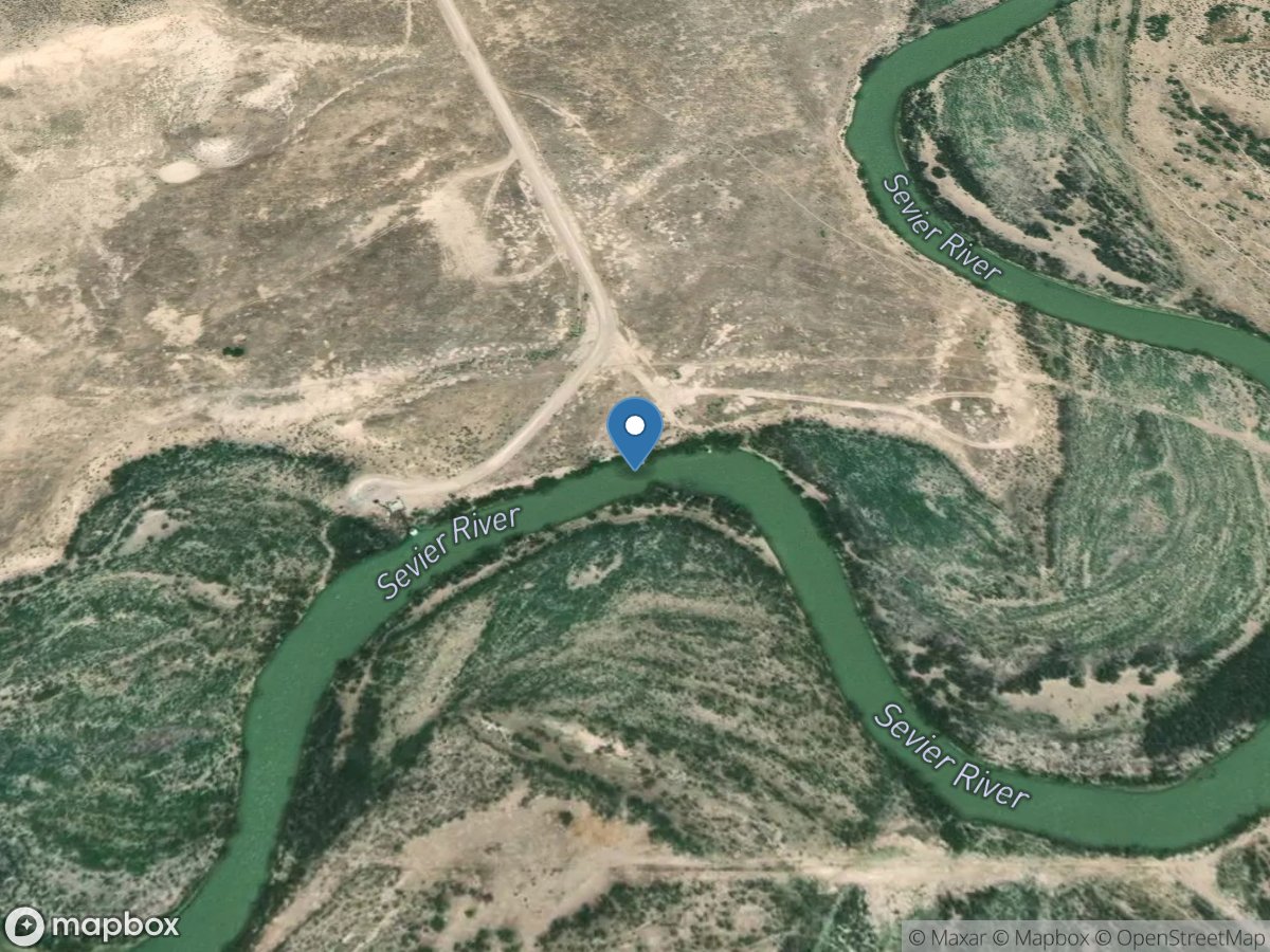 Sevier River near Lynndyl, UT location