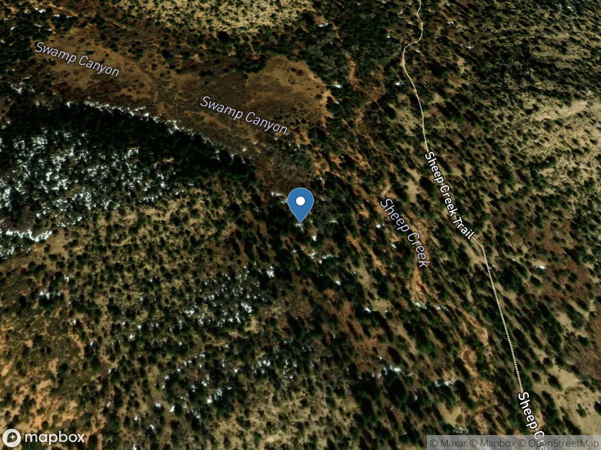 Sheep Creek IN Bryce Canyon Np, UT location