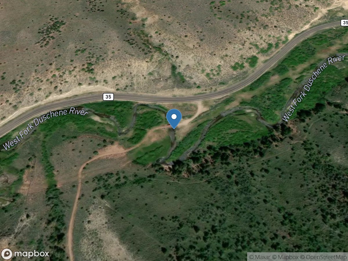 U(B- 1- 9)25cdb- 1 W.F Duchesne River below Wolf Cr location