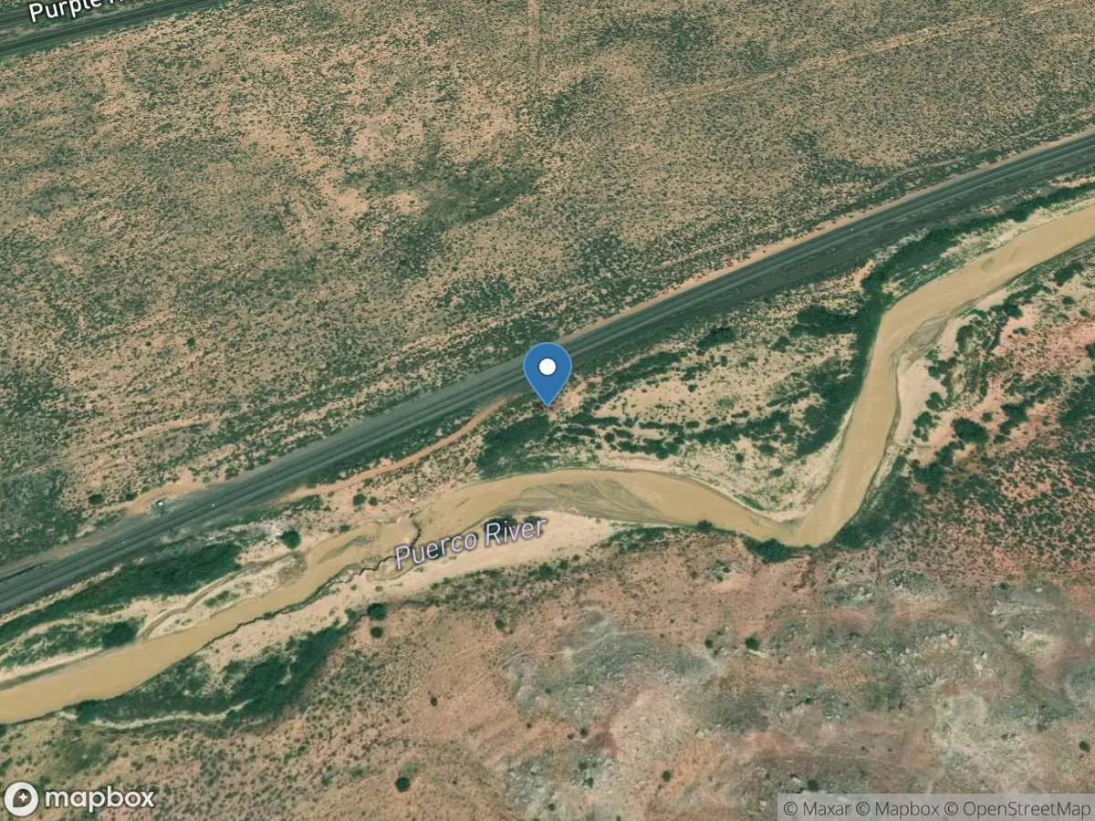 Puerco River near Chambers, AZ location