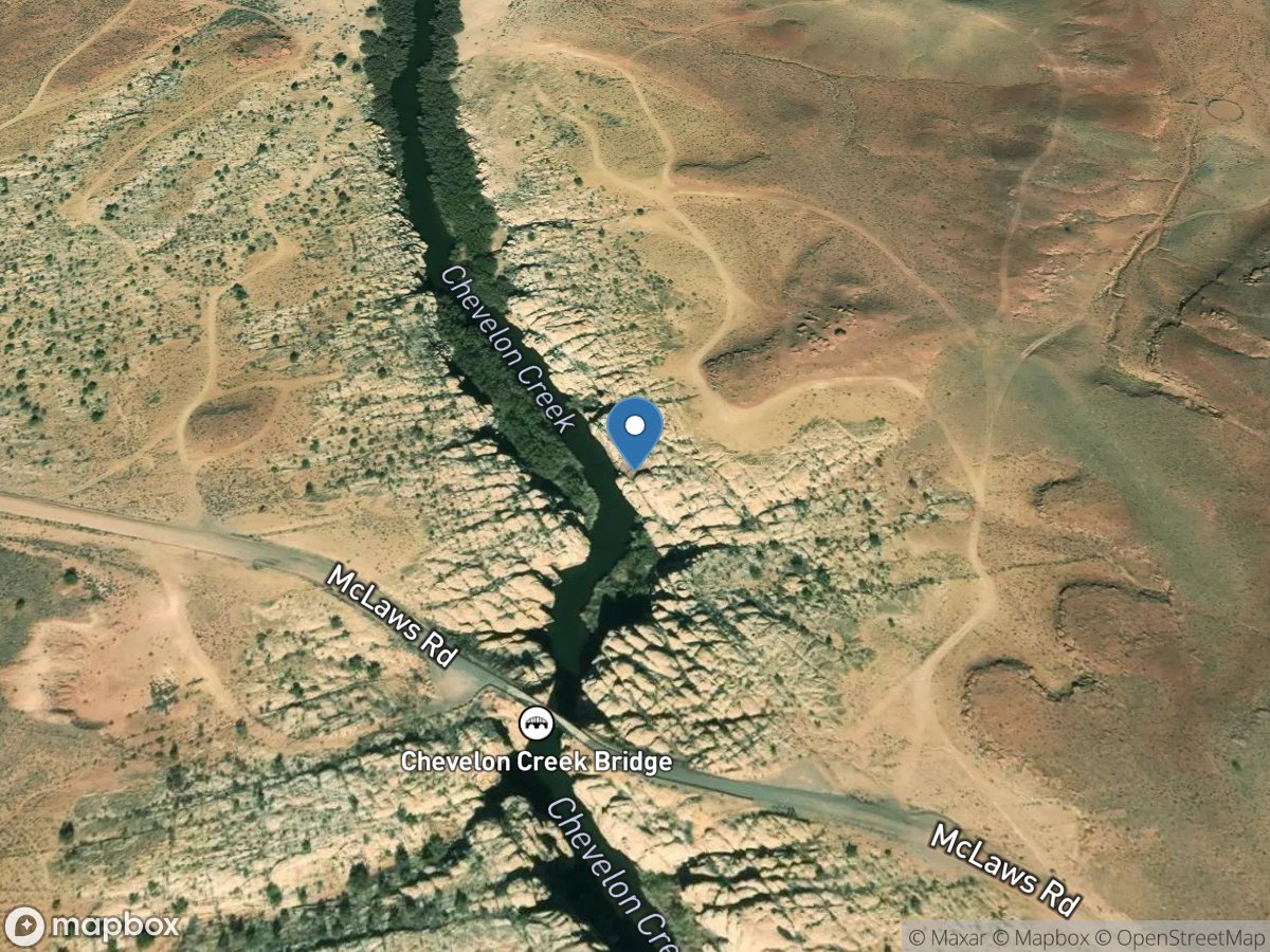 Chevelon Creek near Winslow, AZ location