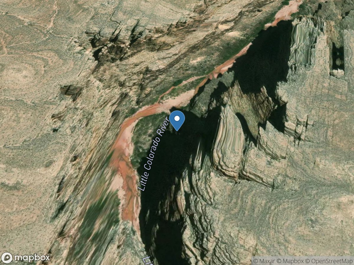 Little Colorado River near Cameron, AZ location