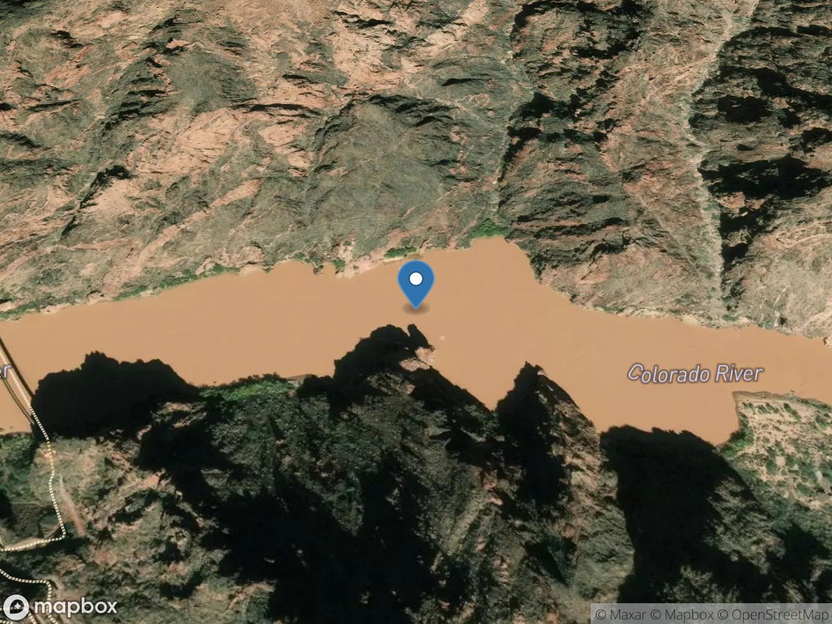 Colorado River near Grand Canyon, AZ location