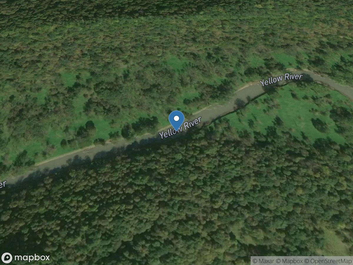 Yellow River at Effigy Mounds NM near Harpers Ferry, IA location