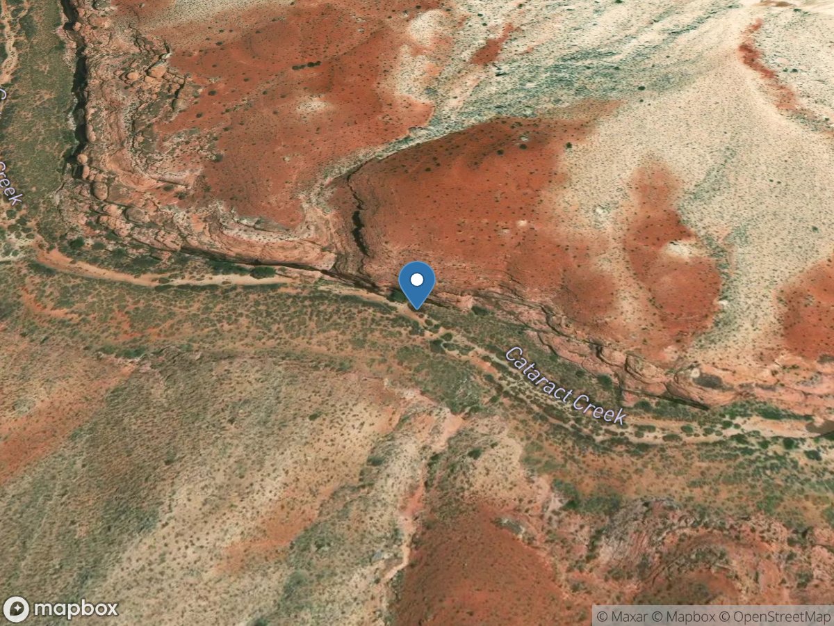 Cataract Creek below Heather Wash near Supai, AZ location