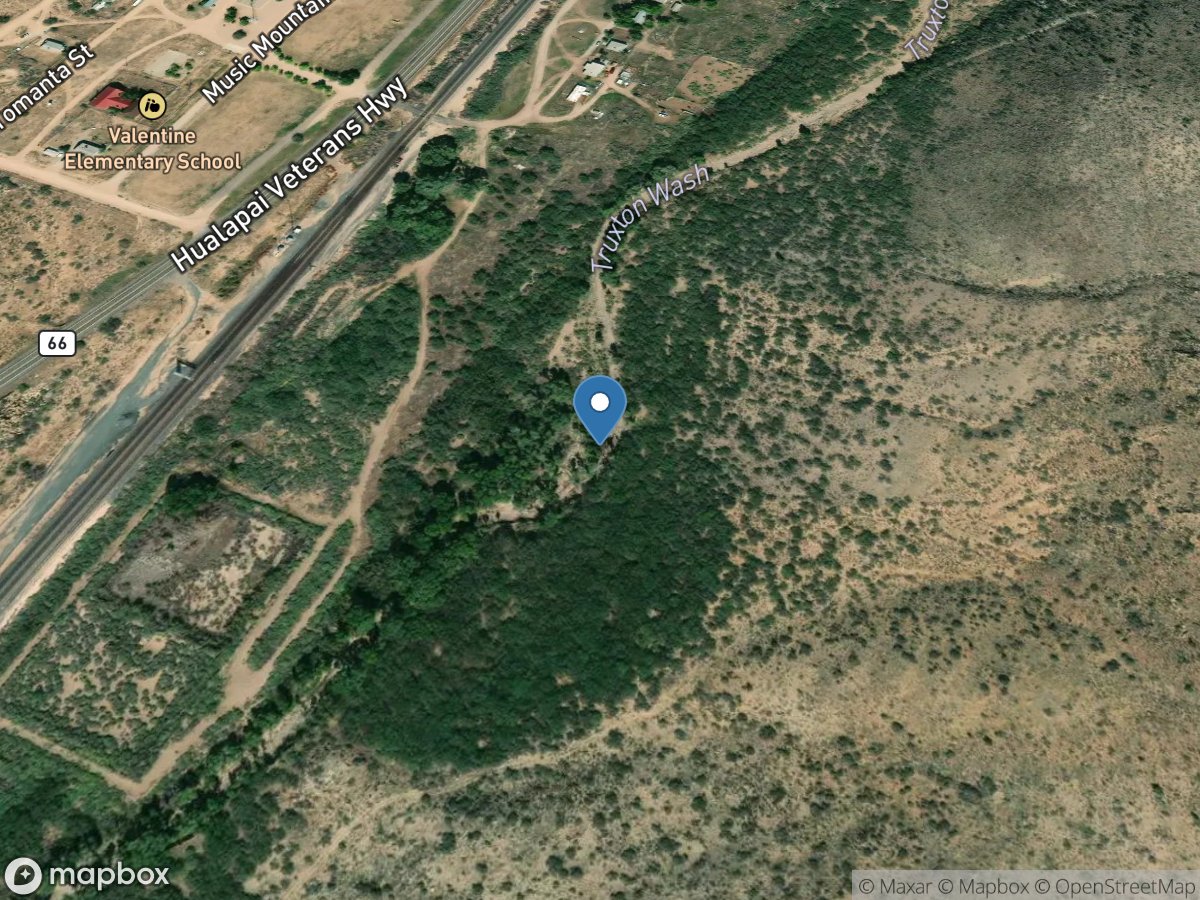 Truxton Wash near Valentine, AZ location