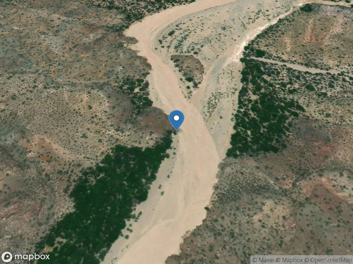 Santa Maria River near Bagdad, AZ location