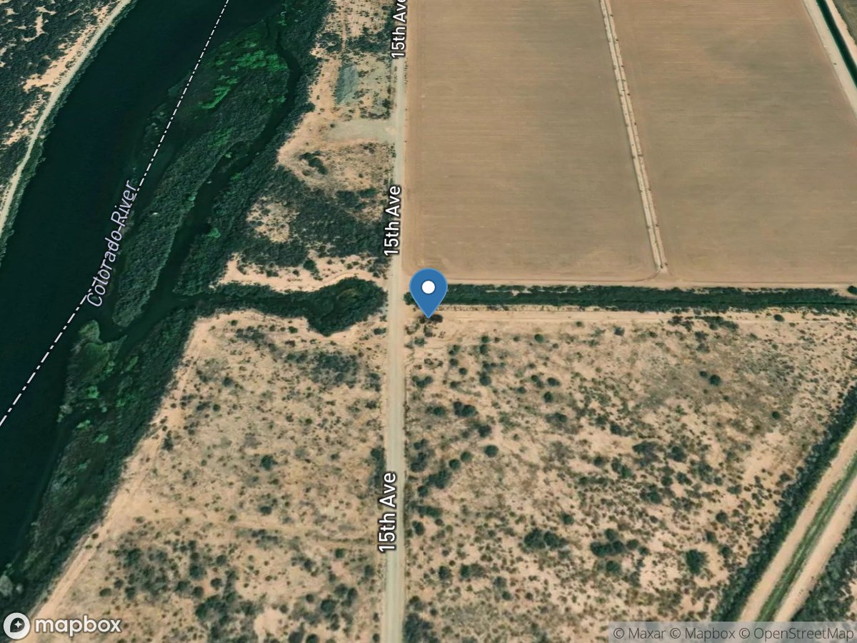 Gardner Lateral Spill near Parker, AZ location
