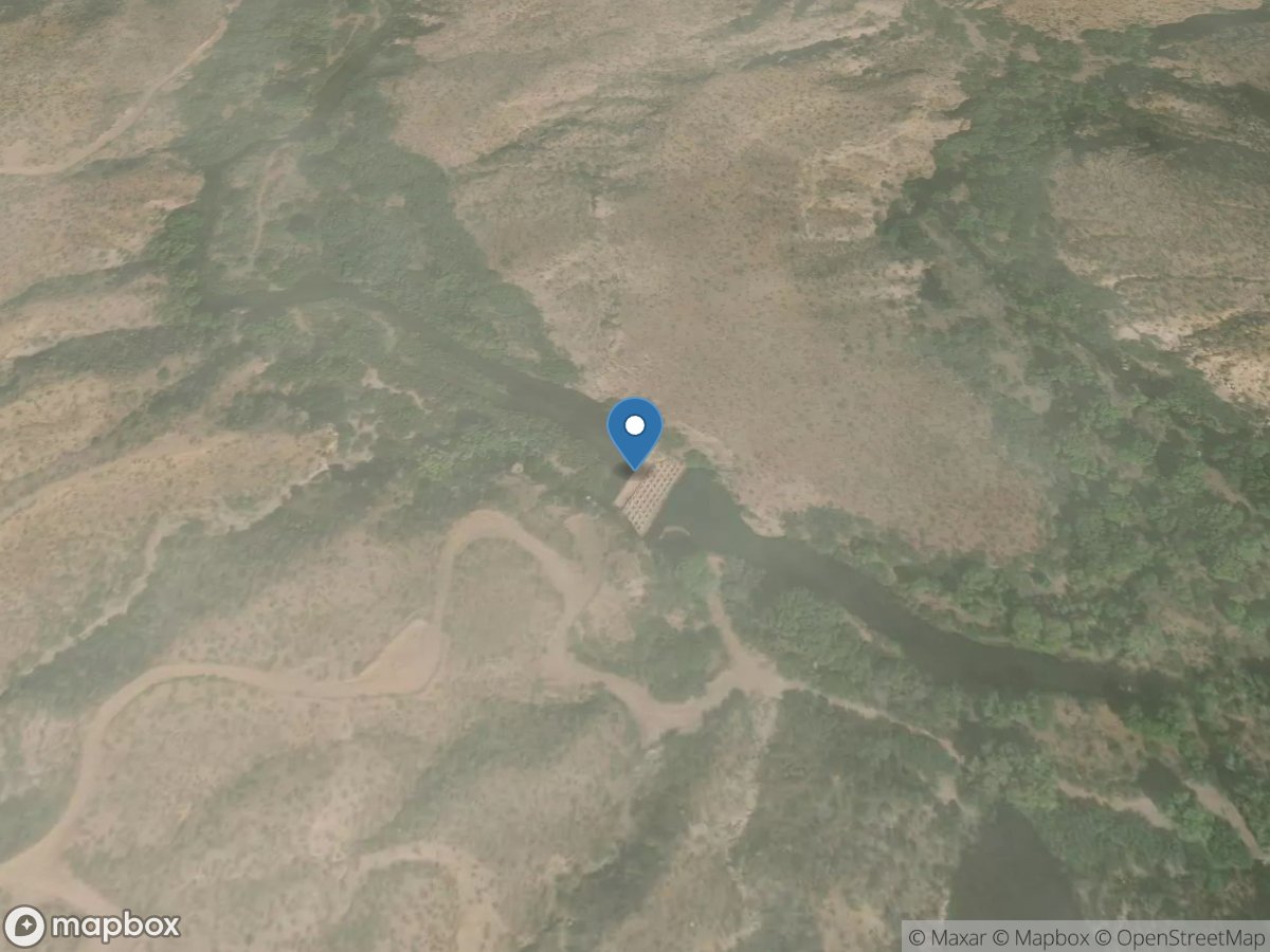 Eagle Creek above Pumping Plant, near Morenci, Az. location