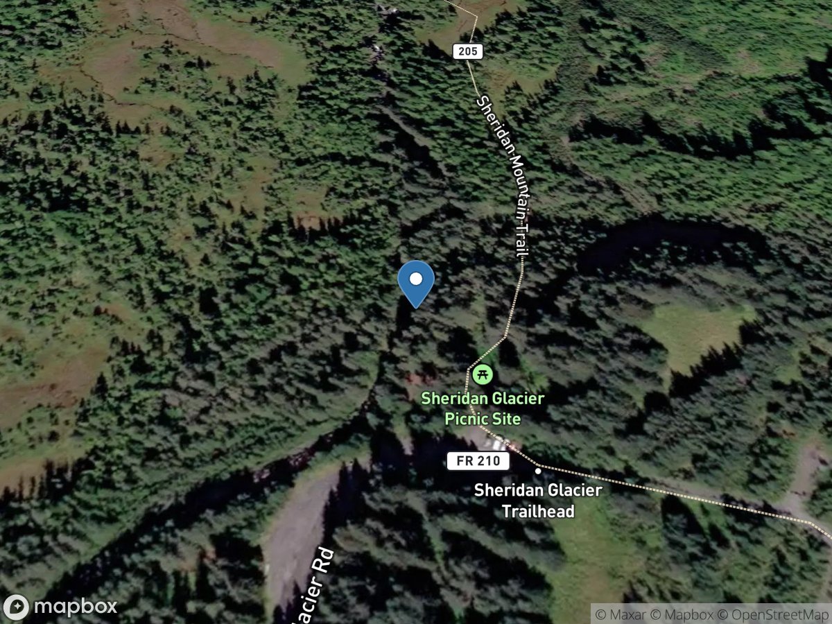 GLACIER River Tributary Near CORDOVA AK location