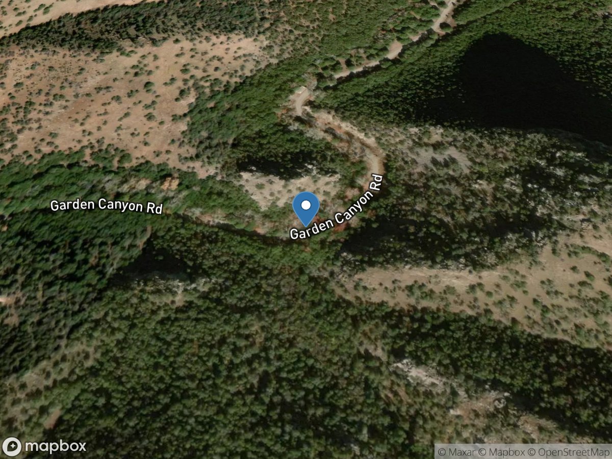 Garden Canyon near Fort Huachuca, AZ location