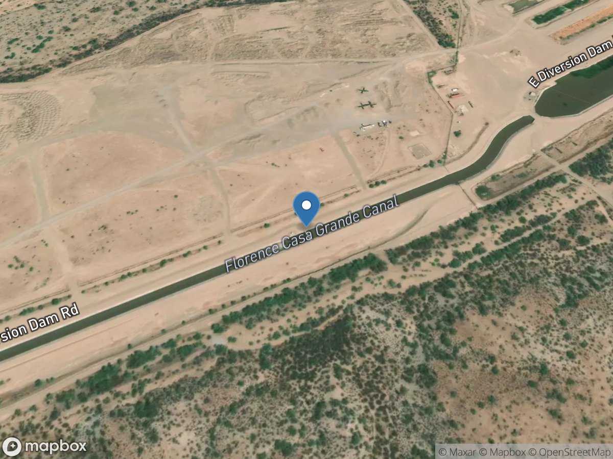 Florence-Casa Grande Canal, near Florence, Az. location